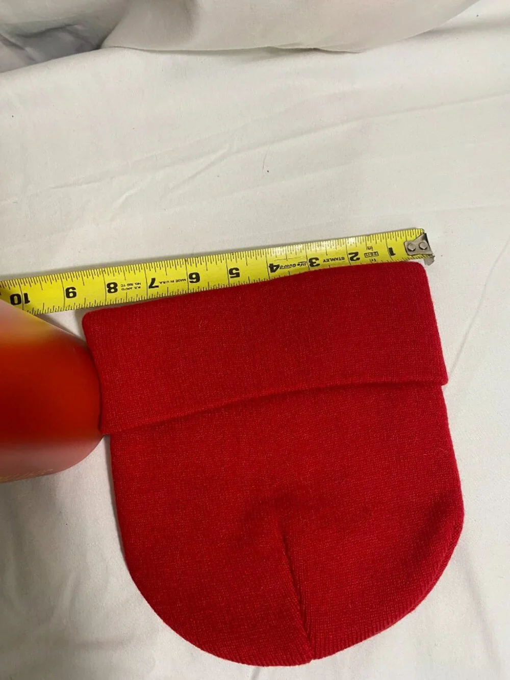 FLWR PWR Red Beanie & Matching Insulated Water Bottle Set Stay Hydrated